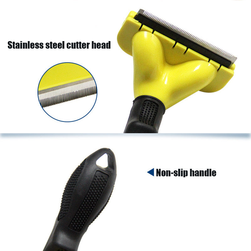 Pet Hair Remover & Grooming Comb — Keep Your Home Hair-Free!