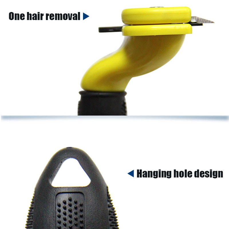 Pet Hair Remover & Grooming Comb — Keep Your Home Hair-Free!