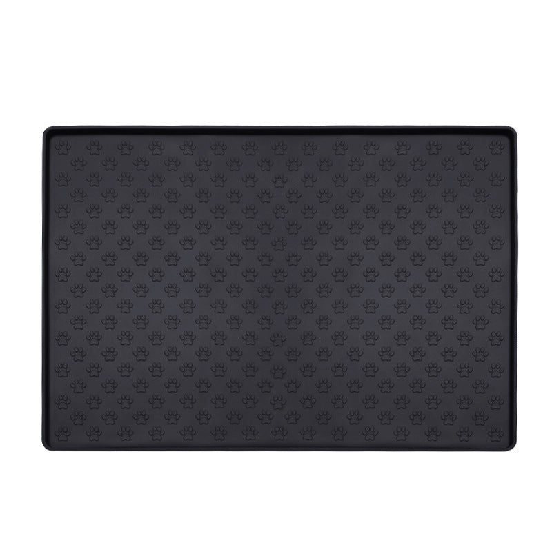 Waterproof Silicone Dog & Cat Feeding Mat – Non-Slip, Easy to Clean, Large Size