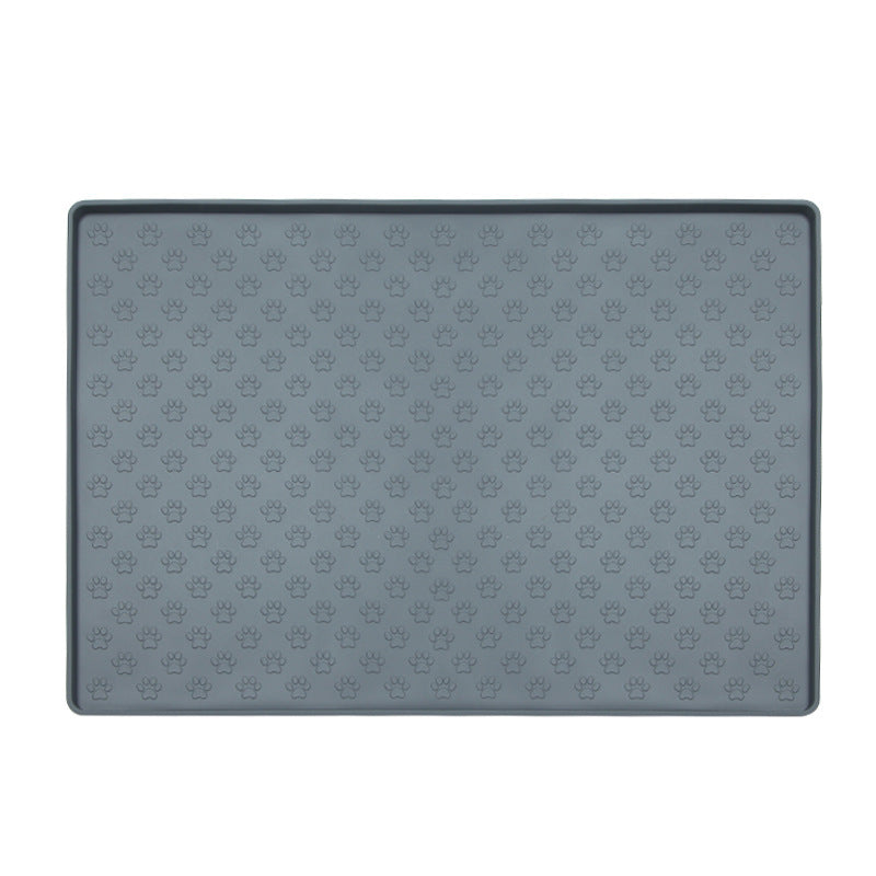 Waterproof Silicone Dog & Cat Feeding Mat – Non-Slip, Easy to Clean, Large Size
