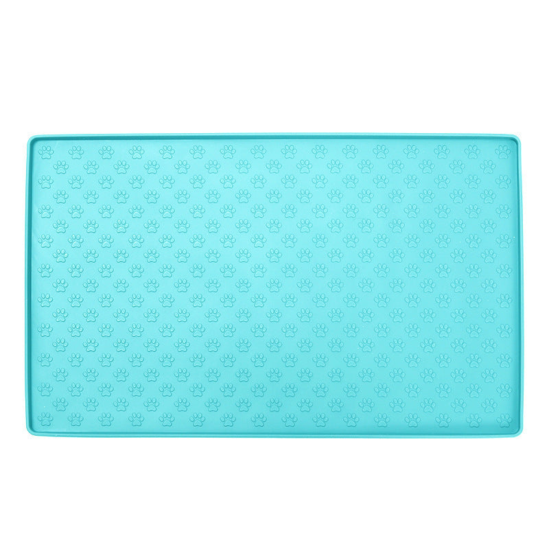 Waterproof Silicone Dog & Cat Feeding Mat – Non-Slip, Easy to Clean, Large Size
