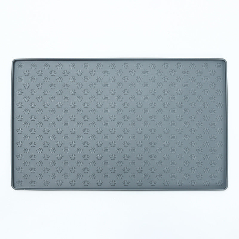 Waterproof Silicone Dog & Cat Feeding Mat – Non-Slip, Easy to Clean, Large Size